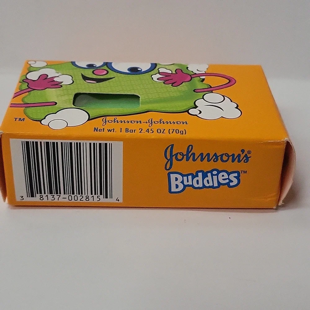 Johnson's Buddies Easy Grip Sudzing Soap 2.45 Ounce Bar